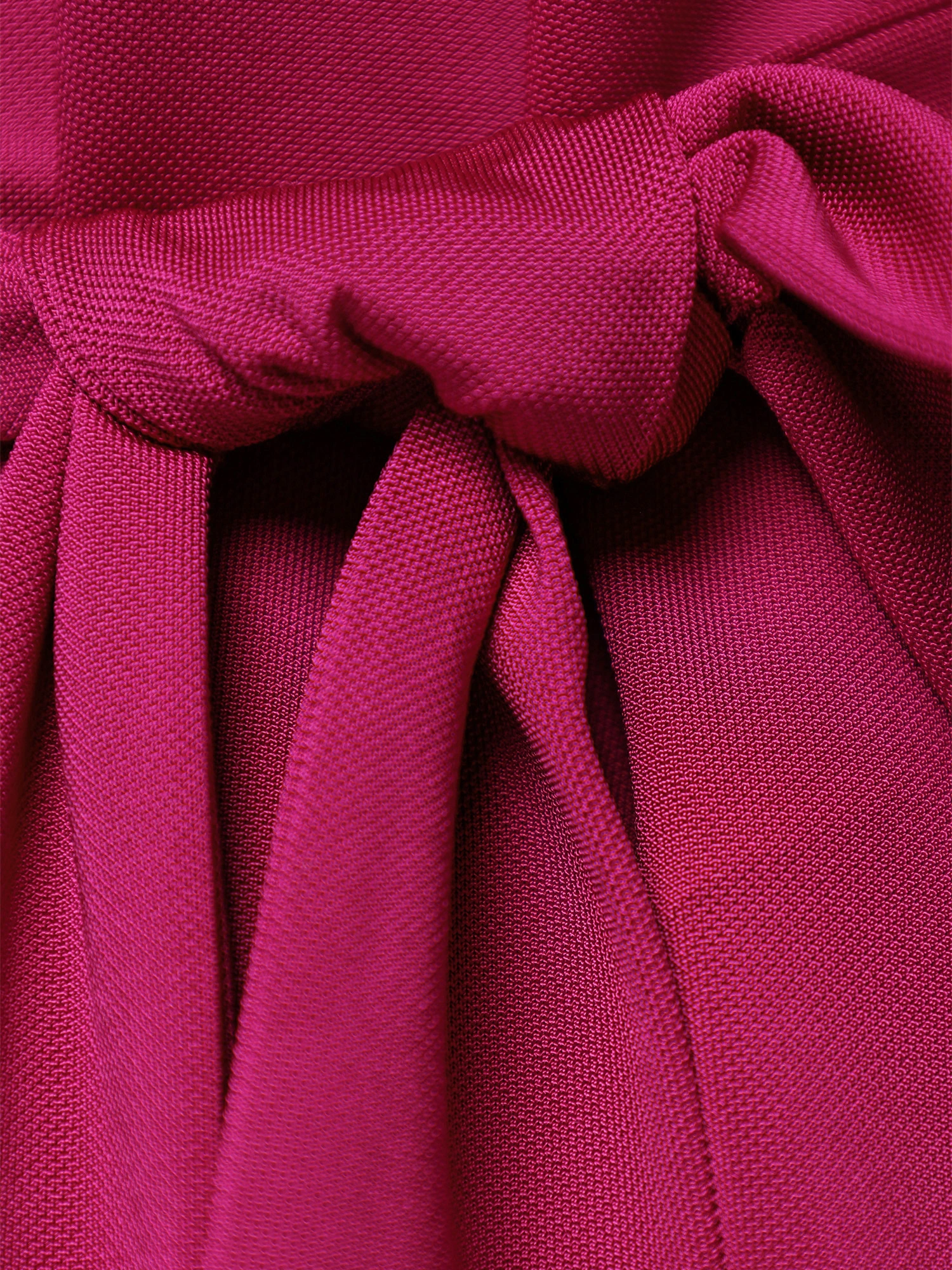 Футболка цвета фуксии из смесовой вискозы